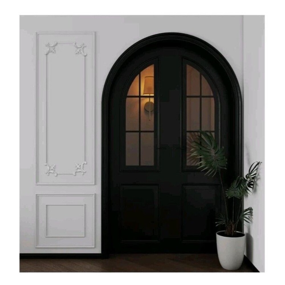 French Style Wall Molding Kit - 63" Wainscoting Accent Panel Ready to Assemble - Picture 3 of 9